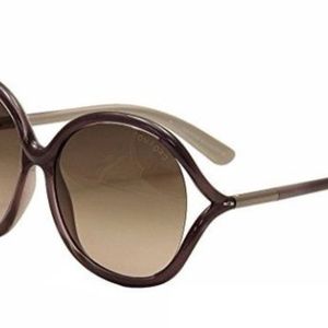 New TOM FORD RHI TF252 83T Purple/Brown Sunglasses